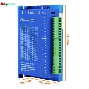 Contrôleur de moteur pas à pas en boucle fermée Alkgreen LCDA257S 2 phases, compatible avec les moteurs pas à pas Nema 17, Nema 23, Nema 24 - Product Image 2