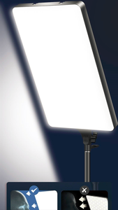 Kit d'éclairage à écran plat LED 16 pouces 19 pouces 24 pouces avec trépied réglable, à intensité variable pour YouTube, <span class=keywords><strong>Tiktok</strong></span> - Product Image 6