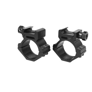 30mm High-Strength Medium-Profile Mount Rings 6061Aluminum Alloy Lightweight Matte <b>Black</b> 104g Outdoor Equipment <b>Bracket</b> - Product Image 5