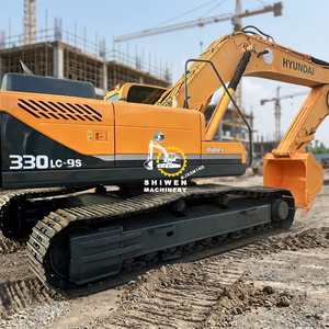 รถขุดฮุนได 330LC-9S สีเดิมจากโรงงาน มือสอง ความจุบุ้งกี๋ 1.44 ลบ.ม. น้ำหนัก 30 ตัน ได้รับมาตรฐาน CE EPA รุ่น 330LC-9S 305LC-9S 300LC-9S - Product Image 1