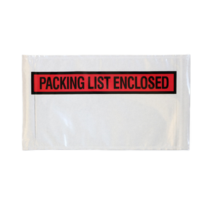 High Quality Clear PE Adhesive Backed Packing List Pouch Factory Wholesale Custom Printed Logo Small Batch Back Glue Shipping - Product Image 2