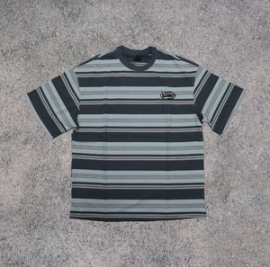 Camiseta de Alta Calidad para Hombre, Estilo Casual, Lavado Ácido, Cuello Redondo, Hombros Caídos, Tejido Grueso de 210g, Poliéster/Algodón - Product Image 4