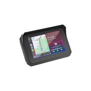 5 pouces Portable écran tactile sans fil Carplay <span class=keywords><strong>GPS</strong></span> Navigation étanche Android multimédia affichage BT WIFI pour moto - Product Image 1