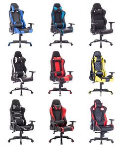 Style <span class=keywords><strong>de</strong></span> course <span class=keywords><strong>Chaise</strong></span> <span class=keywords><strong>Ergonomique</strong></span> À <span class=keywords><strong>Dossier</strong></span> <span class=keywords><strong>Haut</strong></span> Réglable <span class=keywords><strong>Chaise</strong></span> <span class=keywords><strong>De</strong></span> <span class=keywords><strong>Bureau</strong></span> <span class=keywords><strong>De</strong></span> Jeu - Product Image 5