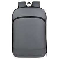 Mochila Expandible para Portátil de Negocios, Mochila de Viaje Resistente al Agua con Compartimento para Equipaje, Mochila Escolar de Gran Capacidad para Hombre