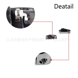 Manija de Puerta para Toyota Hiace 69230-26070, Lado Izquierdo, Electrochapada, Repuesto Exterior, Modelo Sea Lion 2005-2014 - Product Image 2