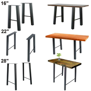 Sondoly <span class=keywords><strong>ferro</strong></span> fatto <span class=keywords><strong>gambe</strong></span> tavolino rustica pesante tubo quadrato <span class=keywords><strong>gambe</strong></span> da scrivania piedini - Product Image 2