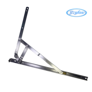 מחבר חיכוך עגול 4-מוטות מפלדת אל-חלד 304 עמיד במיוחד 20 אינץ' בעובי 3 מ\\\"מ לחלון אלומיניום נפתח - Product Image 1