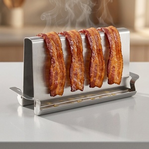 Accessoires de barbecue en acier inoxydable pour l'extérieur, grille à viande et bacon personnalisée, plateaux de cuisson, outils de barbecue pour la cuisine et l'extérieur - Product Image 1