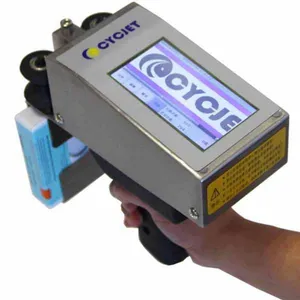 CYCJET Small High-accuracy Hand Jet Printer for Concrete Industry Small Logo Date Number Printing