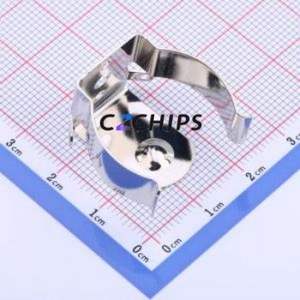 MY-C-01 Button & Strip Battery Connector Connector Spring Steel Nickel - Product Image 2