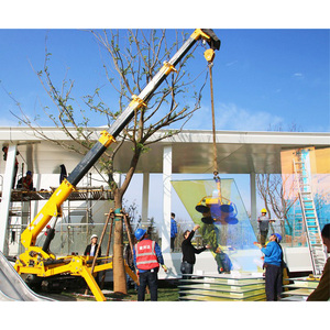 Bò pin-Powered 2t không dây điều khiển từ xa trong nhà mini Spider Lift <span class=keywords><strong>Crane</strong></span> giỏ dingya nhập khẩu động cơ 20m nâng - Product Image 4