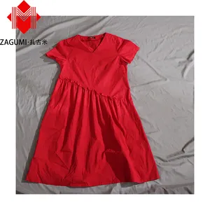 Guangzhou Zagumi abito in rete semplice donna con diamanti usato vestiti stock vintage contenitore nel Regno Unito londra
