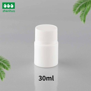 Trắng Miệng rắn PE chai thuốc 5/15/25/30/40/60/70/100ml năng lực nhựa nắp vặn cho máy tính bảng canxi viên nang thuốc sử dụng - Product Image 4