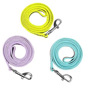 Conjunto de Collar y Correa para Perro de Diseño de Lujo, Personalizado, de Nailon y Goma, Grueso, Reflectante y Resistente - Product Image 4