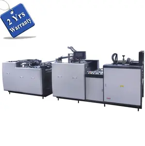 SAFM800 Hoge Snelheid Volledig Elektromagnetische Warmte Lijmloze Automatische Lamineermachine, Hot Thermische gluless Dubbele Gezicht Laminator