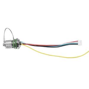 ขั้วต่อสายเคเบิลกันน้ำ M12*1.0 ขั้วต่อ M12 รหัส A แบบ 5 ขา ทรงกลม ตัวผู้ พร้อมสายไฟและฝาครอบกันฝุ่น - Product Image 5