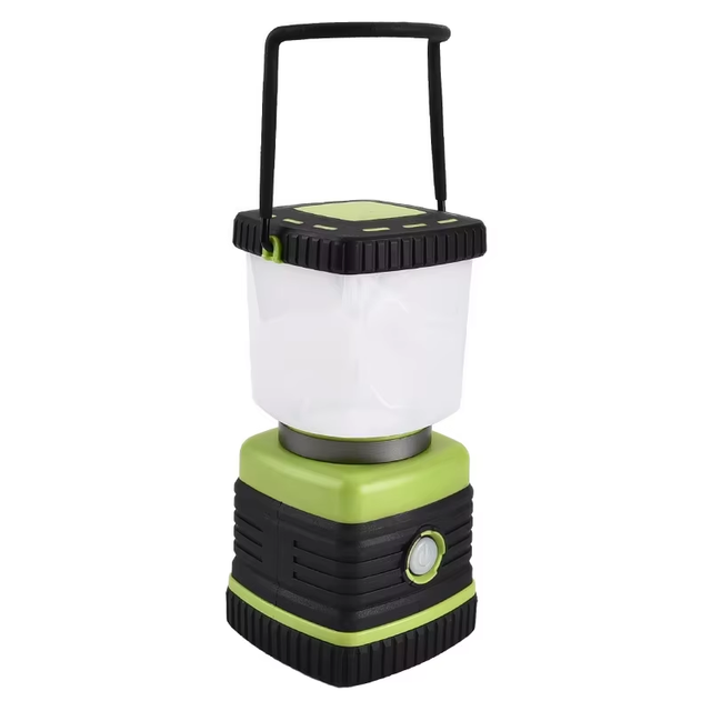 Portable 1000 Lumens LED Camping Lamp Touch Dimming ABS Material Night Fishing Gear Versatile Colors (White Green) for Outdoor
