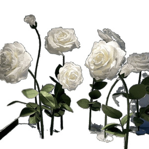 <span class=keywords><strong>ODIS</strong></span> - Decoración de Flores Gigantes de Papel, Flores Mixtas Hechas a Mano, Accesorios Modernos para Fotografía de Bodas, Acción de Gracias, Graduación - Product Image 6