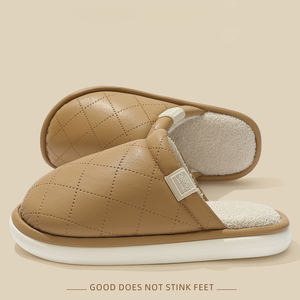 รองเท้าแตะ Eva รุ่นใหม่ รองเท้าแตะใส่ในบ้าน รองเท้าแตะผู้หญิง รองเท้าแตะบุขนสัตว์ รองเท้าแตะผ้าฝ้ายอุ่นๆ รองเท้าแตะผู้ชาย คุณภาพสูง - Product Image 2