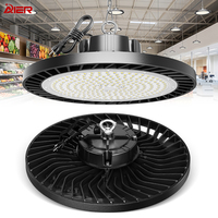 Éclairage industriel, luminaire LED Highbay 150W 200W UFO, lumière haute puissance IP65, pour extérieur, intérieur, entrepôt, usine