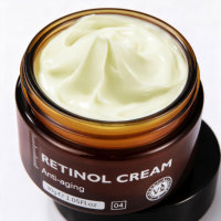 Crème Visage Anti-Âge Haute Qualité au Rétinol, Vitamine C et Collagène pour l'Élimination des Taches de Rousseur, la Réduction des Rides et l'Éclaircissement des Taches Brunes
