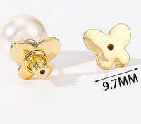 Attaches de boucles d'oreilles plaquées or 18 carats, remplacements sécurisés pour boucles d'oreilles lourdes et tombantes, adaptées aux peaux sensibles et hypoallergéniques