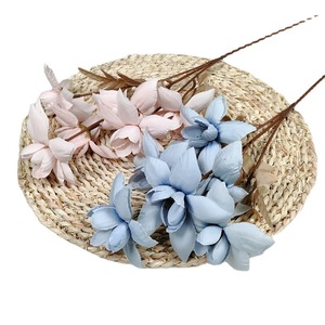 <span class=keywords><strong>Fleurs</strong></span> décoratives fleur de Magnolia artificielle pour la décoration - Product Image 3