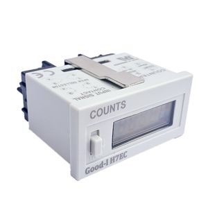 จำหน่ายโดยตรงจากโรงงาน H7EC-FBV เครื่องนับแบบปุ่มกด 6 บิต ใช้ได้กับไฟ AC/DC 24-240V พร้อมฟังก์ชันนับสะสม - Product Image 1