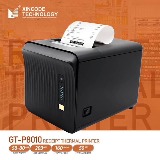 Xincode 80mm Receipt Thermal Printer Pos Printers Wireless  Wired USB Thermal Printer