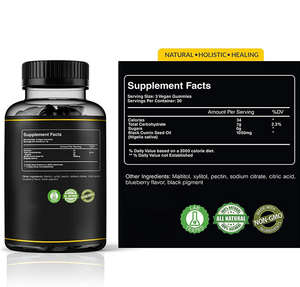 OEM Vegan Schwarzkümmel öl Gummies Bio Immun Support Supplement mit Vitamin Shilajit und Haarwuchs Vorteile - Product Image 4