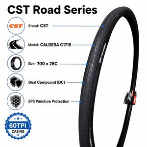 <span class=keywords><strong>Pneu</strong></span> de vélo de <span class=keywords><strong>route</strong></span> CST 700C 700x25 28 32 35 38C Anti-crevaison EPS Double Composé 60TPI Haute Vitesse pour Vélo de Ville et Tourisme, Type Clincher - Product Image 3