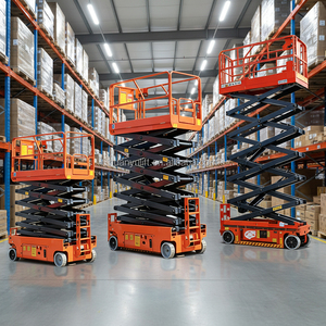 Platform Kerja Udara 320kg Self Propelled Hydraulic <span class=keywords><strong>Scissor</strong></span> <span class=keywords><strong>Lift</strong></span> Platform Table 10m Electric <span class=keywords><strong>Scissor</strong></span> <span class=keywords><strong>Lift</strong></span> <span class=keywords><strong>Truck</strong></span> - Product Image 4