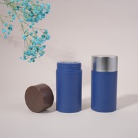 Tubo de Plástico Personalizado con Acabado Mate Suave al Tacto, de 15ml, 30ml, 40ml, 50ml y 75ml, para Reparación, Rotación, Antitranspirante y Desodorante en Barra