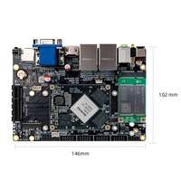 Carte de développement RK3588, carte mère industrielle 3,5 pouces avec RS485 CAN PCIE Android Linux, carte de développement industrielle Rockchip RK3588
