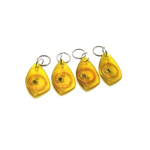 UID Number Printing <strong>RFID</strong> <strong>ABS</strong> Transparent Keyfob <strong>Key</strong> <strong>Tag</strong> Programmable NFC Keychain for <strong>Access</strong> <strong>Control</strong> - Product Image 4