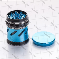 Broyeur à herbes en aluminium CNC personnalisé avec logo, en gros, en stock aux États-Unis, par XY GLASS