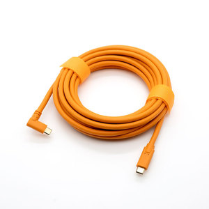 Cable de Datos USB 2.0 Mini de 5 Pines en Ángulo de Alta Velocidad con Conector Chapado en Oro TPE para Cámaras 760D <span class=keywords><strong>800D</strong></span> D610 D4 D3S - Product Image 4