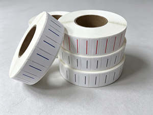 Étiquettes de prix autocollantes blanches personnalisées pour fournitures de bureau - Product Image 2