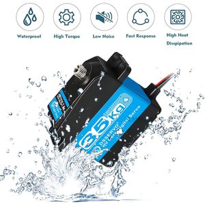 เซอร์โว Dsservo 35 กก. ดิจิตอล กันน้ำ แรงบิดสูง สำหรับรถบังคับวิทยุ พร้อมเกียร์สแตนเลส - Product Image 4