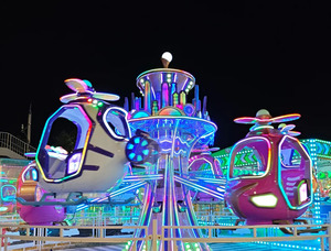 Thiết kế mới ngoài trời Kiddie đi xe sợi thủy tinh xoay nâng trẻ em Máy Trò Chơi Cưỡi - Product Image 6