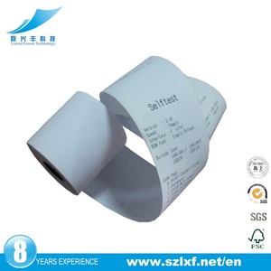 Rollo de Papel Térmico para Caja Registradora Unifon, 80x80, Rollos Jumbo, Capa Única, 100% Pulpa de Madera - Product Image 3