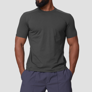 T-Shirt Sportiva da Uomo Personalizzata con Logo, Nuovo Design, Leggera, Aderente, in Poliestere Traspirante per <span class=keywords><strong>Corsa</strong></span> - Product Image 3