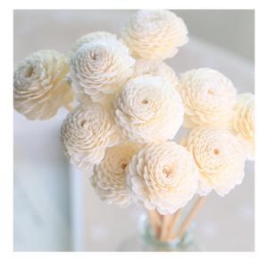 Vente en gros fait main <span class=keywords><strong>sunwood</strong></span> sola fleur diffuseur d'huiles aromatiques fleurs avec rotin roseau diffuseur bâtons - Product Image 3