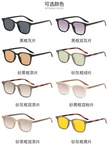 Occhiali da <span class=keywords><strong>Sole</strong></span> Unisex Signature con Montatura Completa UV400, Lenti Sfumate FOG, Compatibili con Lenti Graduate, Perfetti per l'Estate - Product Image 6