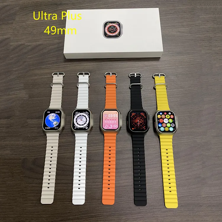 49mm N8 Ultra Plus Smart Watch 2.02" Large Screen IP68 Waterproof NFC Sport Smartwatch Non Invasive Blood Glucose Smart Watch