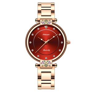 Drioshipping 2396 Women's Stainless Steel Quartz Wrist <b>Watch</b> Elegant Alloy Waterproof Dial Luxury Business Style Hot Sale for - Product Image 2