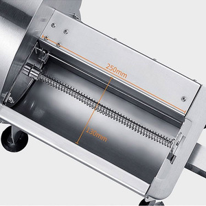 Nhà hàng điện rau Slicer thương mại tự động điện Apple hành tây trái cây và rau Chopper Slicer Máy cắt - Product Image 4