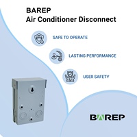 Barep Non-Fusible 240V 60 Amp Résistant Aux Intempéries Étanche Extérieur Pull Out Déconnecter Boîte En Métal Commutateurs pour Climatiseur