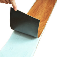 Piso Vinílico Autoadhesivo de Bajo Precio, Estilo Madera, Pegatina para Piso, Vinilo Plástico